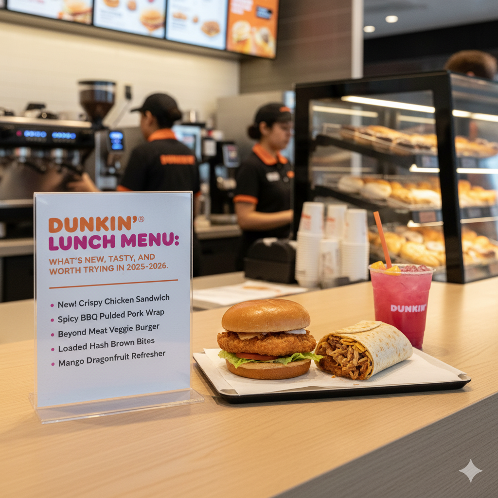 Dunkin’ Lunch Menu: What’s New, Tasty, and Worth Trying in 2025
